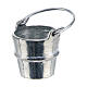 Metal bucket 5x5 cm for 10 cm Nativity Scene s2