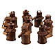 Secchio latte arrugginito 5 cm presepe 6-8 cm s3