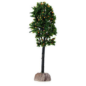 Orange tree h 15 cm for Nativity Scene with 8-10 cm characters