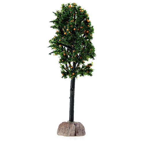 Orange tree h 15 cm for Nativity Scene with 8-10 cm characters 2