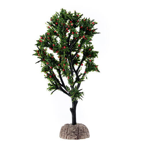 Apple tree h 15 cm for Nativity Scene with 8-10 cm characters 1