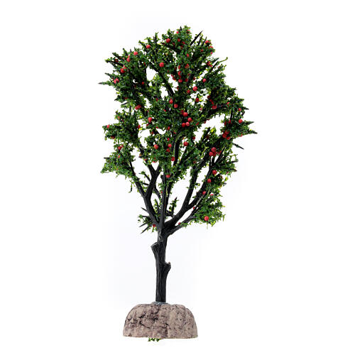 Apple tree h 15 cm for Nativity Scene with 8-10 cm characters 3
