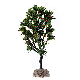 Albero mele h 15 cm presepe 8-10 cm