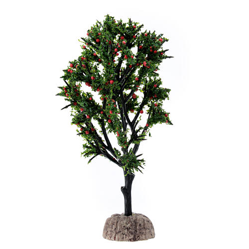 Albero mele h 15 cm presepe 8-10 cm 1