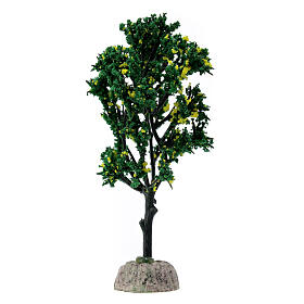 Árvore limões h 15 cm para presépio com figuras de 8-10 cm