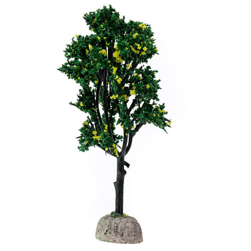 Árvore limões h 15 cm para presépio com figuras de 8-10 cm 2