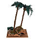 Podwójna palma z jeziorkiem 30x20x20 cm, szopka 12-15 cm s4