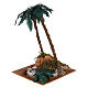 Double palm with pond 30x20x20 cm for 12-15 cm nativity scene s3