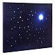 Luminous starry sky, 40x50 cm, optical fibres s2