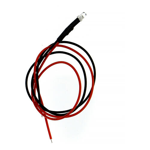 Diody 30 cm do szopki led 12V ciepły biały 1