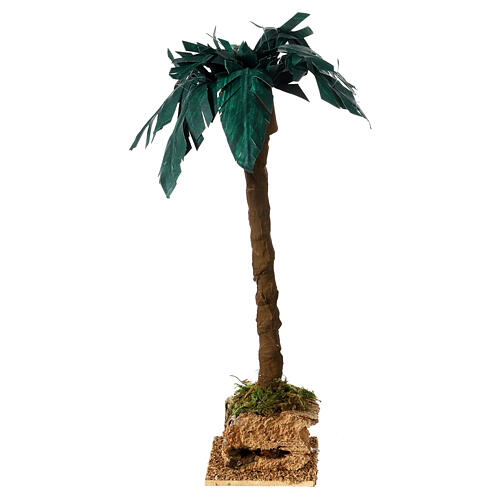 Single palm tree of 20 cm of height for 8-10 cm Nativity Scene 1