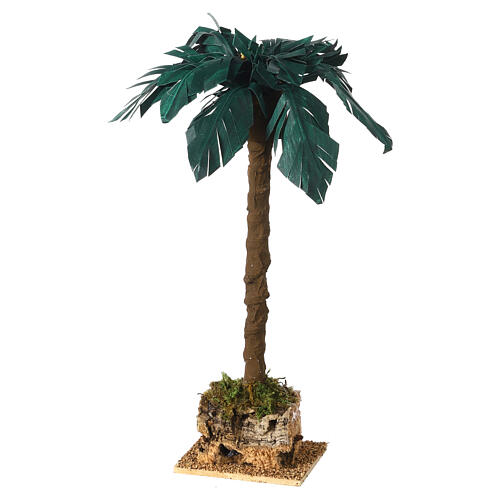 Single palm tree of 20 cm of height for 8-10 cm Nativity Scene 2
