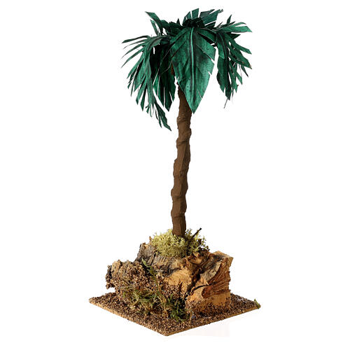 Einzelne große Krippe Palme 10-12 cm, 20 cm 2