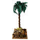 Large single palm for nativity scene 10-12 cm, real height 20 cm s1