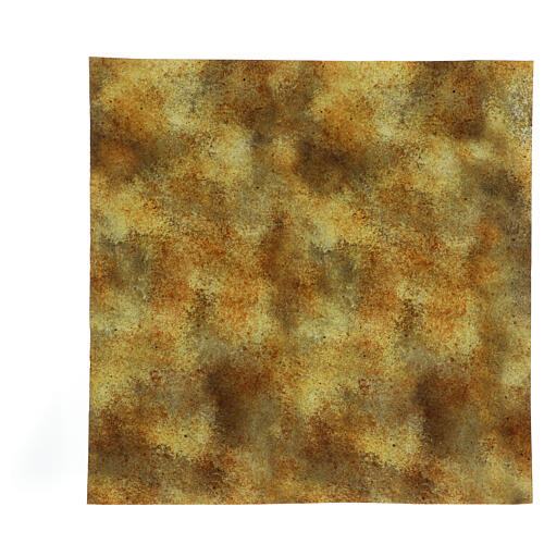 Moldable paper for desert setting, 60x60 cm, Nativity Scene accessory 1