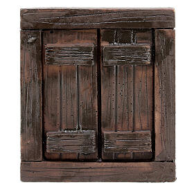 Okno zamknięte z żywicy, do szopki 8 cm, 6,5x6 cm
