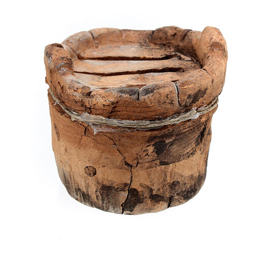 Ovale Vase aus Terrakotta Krippe, 10-12 cm 5x5 cm 3