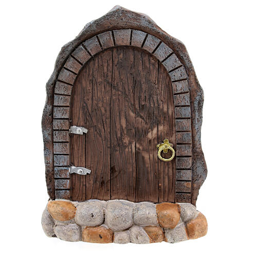 Arched door 15x10 cm for 10 cm Nativity Scene 1