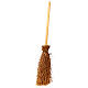 Straw broom figurine 12 cm for 12-14 cm nativity s2