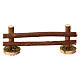 Staccionata legno 5x12 cm per presepe 8-10 cm s1