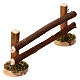 Staccionata legno 5x12 cm per presepe 8-10 cm s2