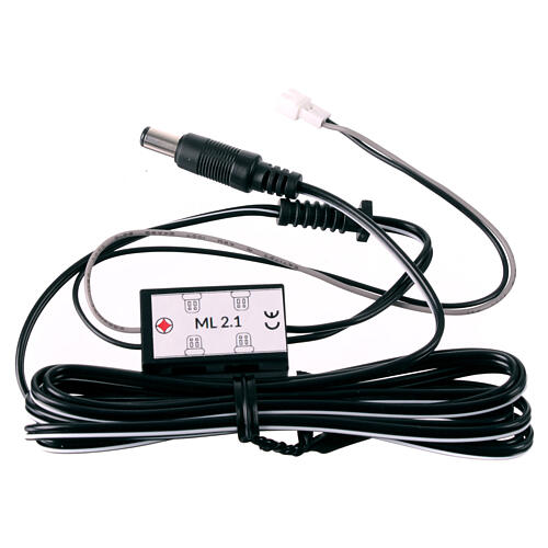 Toma 4 salidas con conector 2.1 3