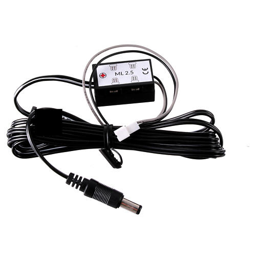 Socket with four 2.5 output plugs 3