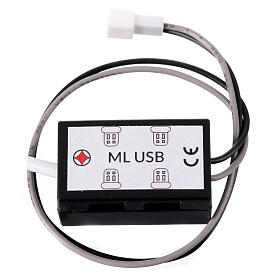 Mini-Vierfach-Steckdose mit USB-Ausgang – Micro Light System (MLS)