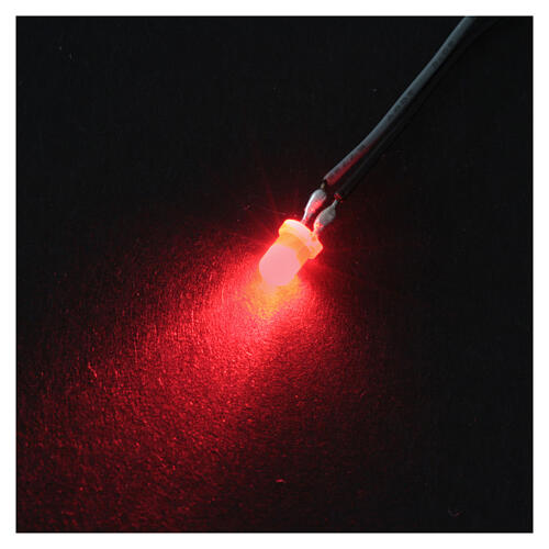 Micro light system - led rojo 3 mm 2