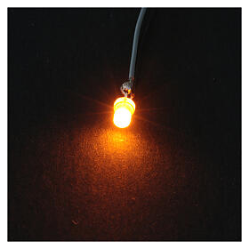Mikro-Lichtsystem, LED, orange, 3 mm