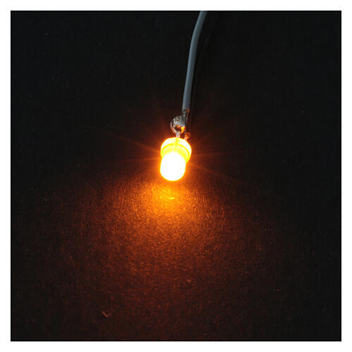 Mikro-Lichtsystem, LED, orange, 3 mm 2