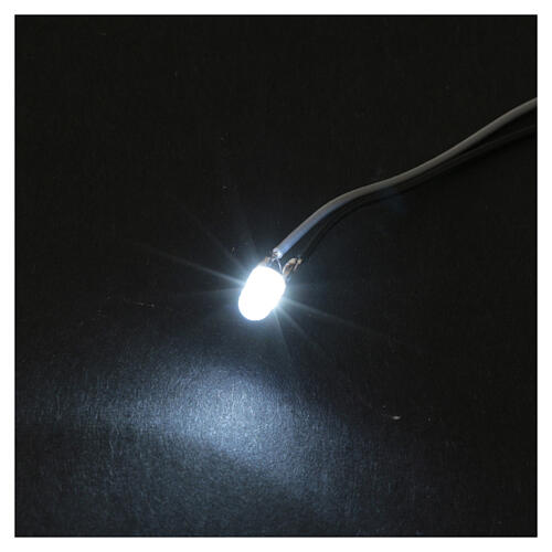 Mikro-Lichtsystem, LED, weiß, 3 mm  2