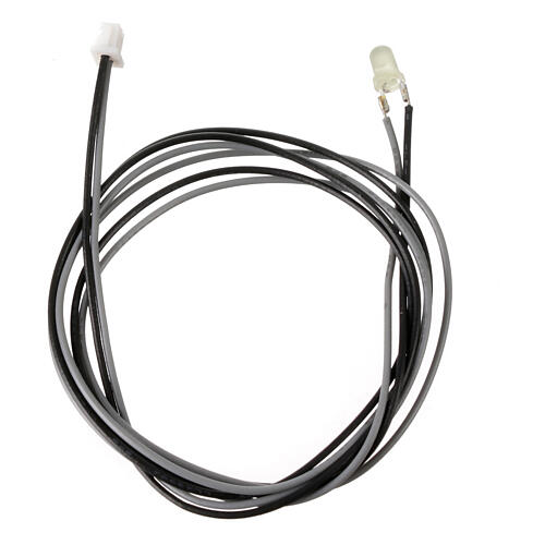 LED ogień czerwony. 3 mm 1