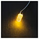 Yellow LED with flickering light for fire effect, 5 mm s2