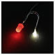 LED, rot, 5 mm – mit Flackereffekt, 2,1 mm Stecker s2