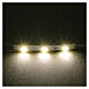 Bande 3 LEDs blanc chaud pour Micro Light System s2
