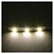 Fita 3 LEDs branco quente para Micro Light System s2