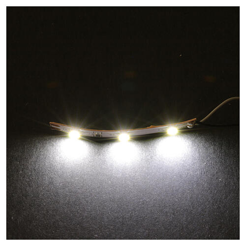 Fita 3 LEDs branco frio para Micro Light System 2