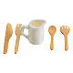 Set brocca posate presepe 12-14 cm h reale 4 cm s3