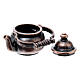 Miniature tea pot for 12-14 cm Nativity Scene, h 3 cm s2