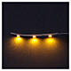 Three yellow LED strip for Micro Light System s2