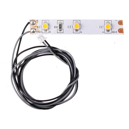 Fita 3 LEDS amarelos para Micro Light System 1