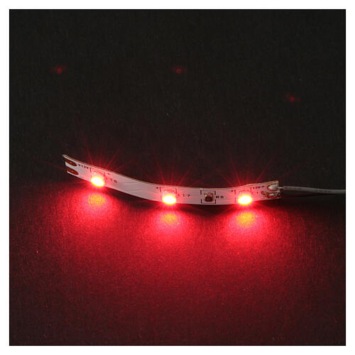 Three red LED strip for Micro Light System 2