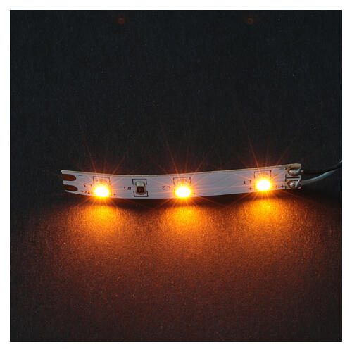Striscia 3 led arancione Micro Light System 2