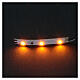 Striscia 3 led arancione Micro Light System s2