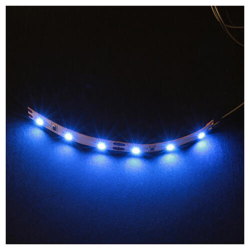 Six blue LED strip for Micro Light System 2
