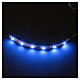 Six blue LED strip for Micro Light System s2