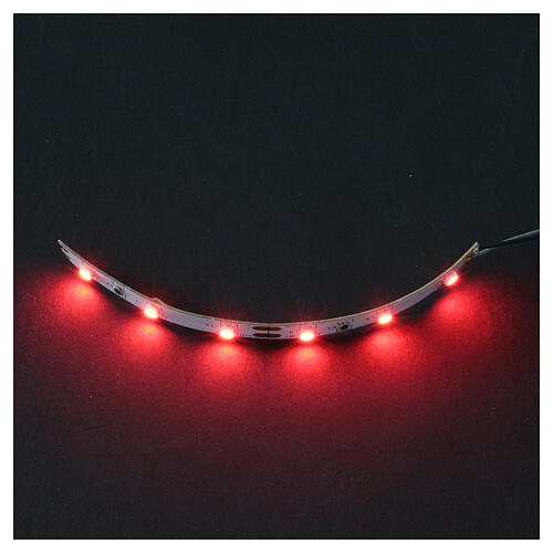 Striscia 6 led rosso per MLS 2