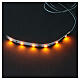 LED-Streifen mit 6 orangefarbenen LEDs für Micro Light System s2