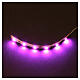 Six pink LED strip for Micro Light System s2